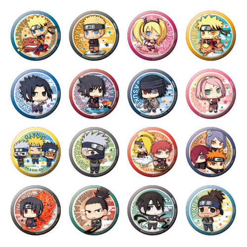-PRE ORDER- Metal Badge Collection Naruto New Era [BLIND BOX]