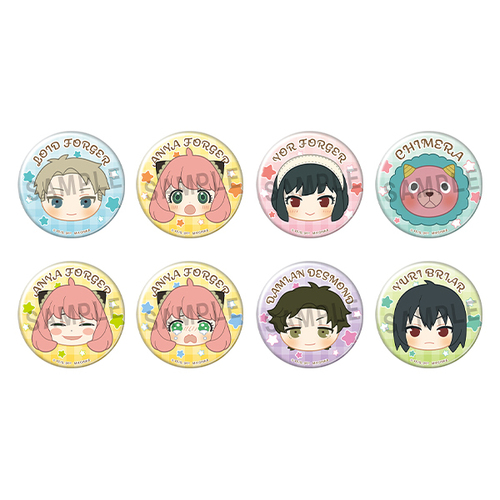 -PRE ORDER- Metal Badge Collection SPYxFAMILY Fluffy Squeeze Bread [BLIND BOX]