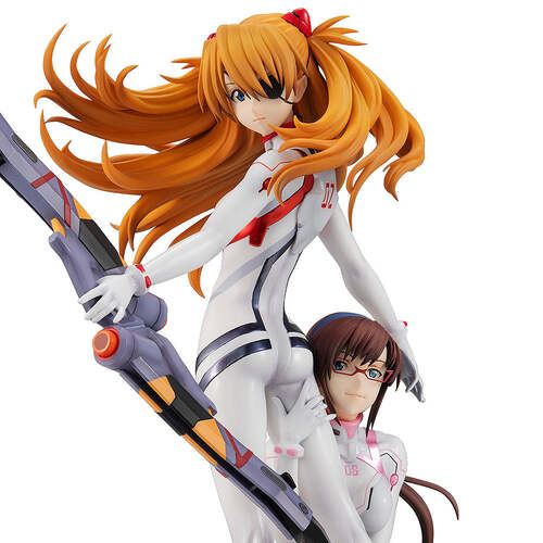 G.E.M. Series Evangelion Shikinami Asuka Langley & Makinami Mari Illustrious