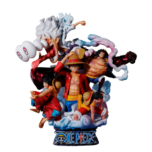 -PRE ORDER- Petitrama series DX LOGBOX ONE PIECE RE BIRTH 02 Luffy Special