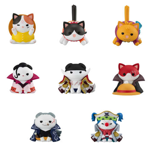 Mega Cat Project Nyan Piece Nyan! Ver. Luffy & Paramount War Of Marineford [BLIND BOX]