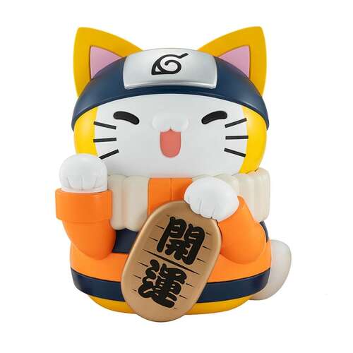 -PRE ORDER- Naruto Mega Cat Project Nyanto! The Big Series Nyaruto Fortune Cats Giant Ver.