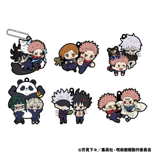 -PRE ORDER- Jujutsu Kaisen Rubber Mascot Buddycolle [BLIND BOX]
