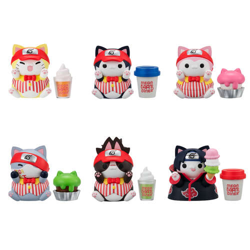 -PRE ORDER- Naruto Nyaruto! Mega Cat Project Megacat Diner [BLIND BOX]