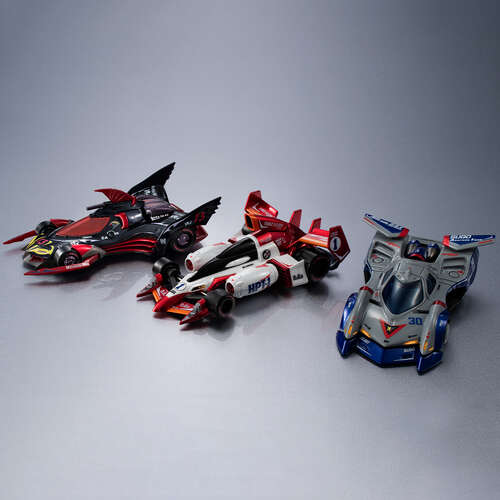 -PRE ORDER- Cyber Formula Collection Heritage Edition Asurada G.S.X Aero Mode & KNIGHT SAVIOR 005 & Missionel VR4 set