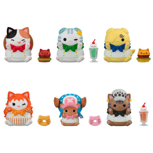 -PRE ORDER- Mega Cat Project One Piece NyanPieceNyan! Diner! [BLIND BOX]