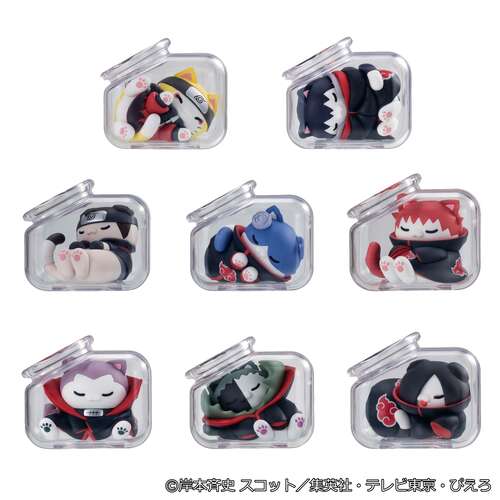 -PRE ORDER- Mega Cat Project Naruto Shippuden Good Night Nyaruto! Gathering Akatsuki Edition Vol.1 [BLIND BOX]