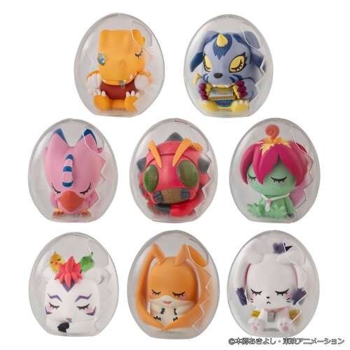-PRE ORDER- MEGA EGG FIGURE Digimon Adventure Good Night Digicolle! [BLIND BOX]