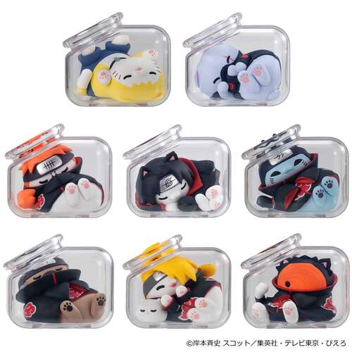 -PRE ORDER- Mega Cat Project Naruto Shippuden Good Night Nyaruto! Gathering Akatsuki Edition Vol.2 [BLIND BOX]