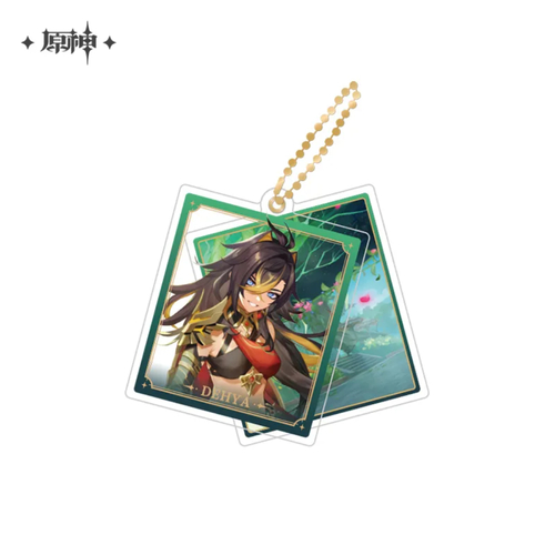 Genshin Impact Theme Chara Double Acrylic Strap Dehya