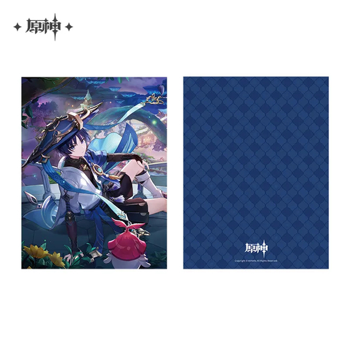 -PRE ORDER- Genshin Impact Wallpaper Series Clear File Secret Summer Paradise