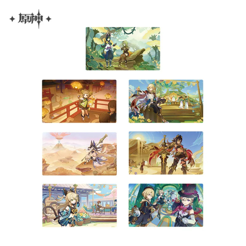 Genshin Impact Trailer Series Postcard Set