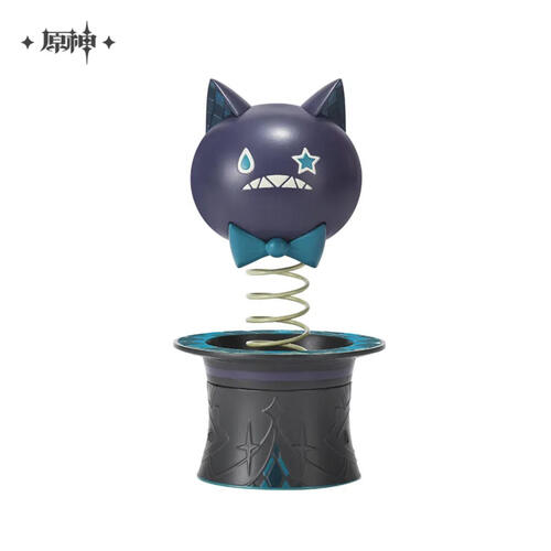 Genshin Impact Magic Show Lynette Bobblehead Box Spring Toy