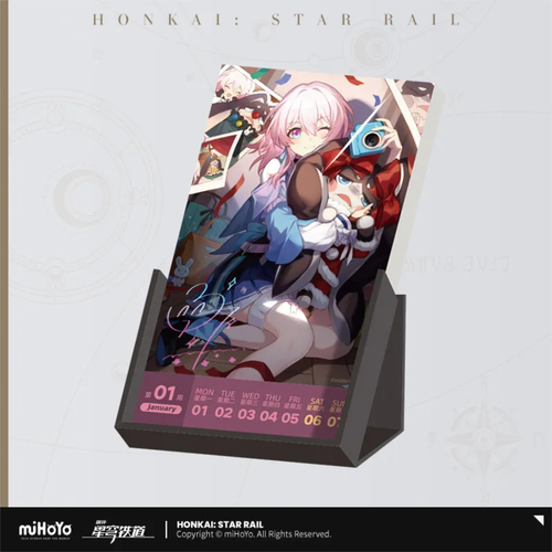 -PRE ORDER- Honkai: Star Rail 2024 Weekly Calendar 