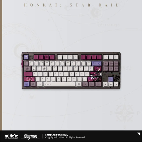 Honkai: Star Rail Kafka Backlit Mechanical Keyboard 87 Key (Autumn Bown Switches)