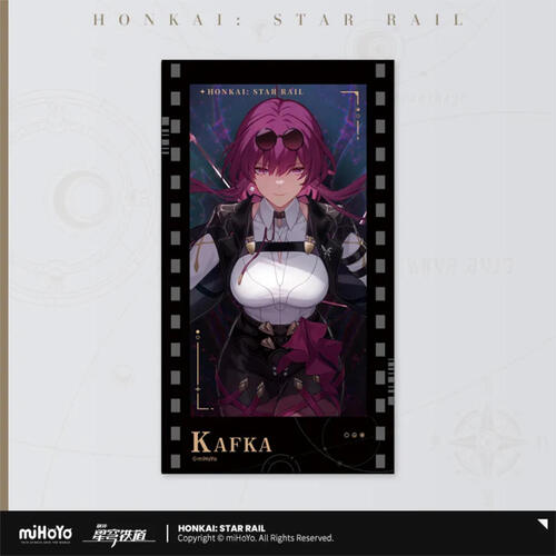 Honkai: Star Rail Stars Invitation Series Imitation Film Card Kafka