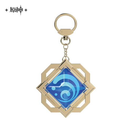 Genshin Impact Genshin Theme Vision Keychain Series Liyue Hydro