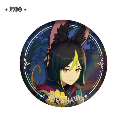 Genshin Impact Character PV Series Can Badge Tighnari
