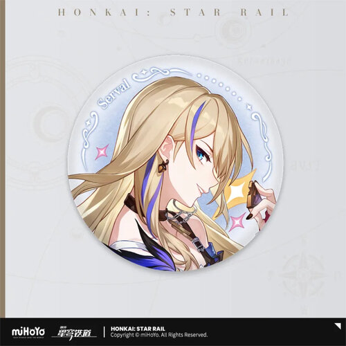 Honkai: Star Rail Cosmic Candy House Badge Serval