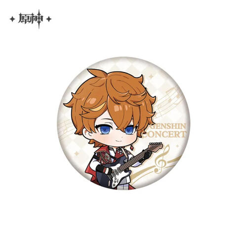 Genshin Impact Memory Of Dust Series Chibi Badges Tartaglia