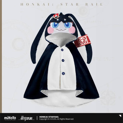 Honkai: Star Rail Pom-Pom Plush Blanket Cape