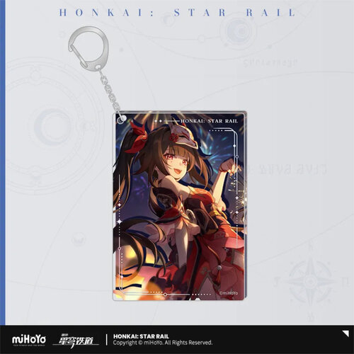 Honkai: Star Rail Light Cone Acrylic Pendant Earthly Escapade (Sparkle)