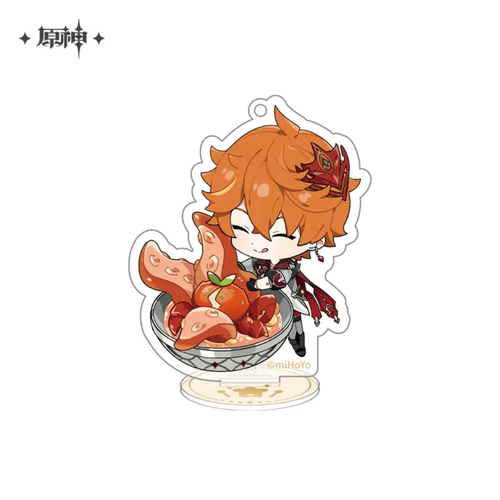 Genshin Impact Delicious Party Theme Series Character Acrylic Stand Tartaglia