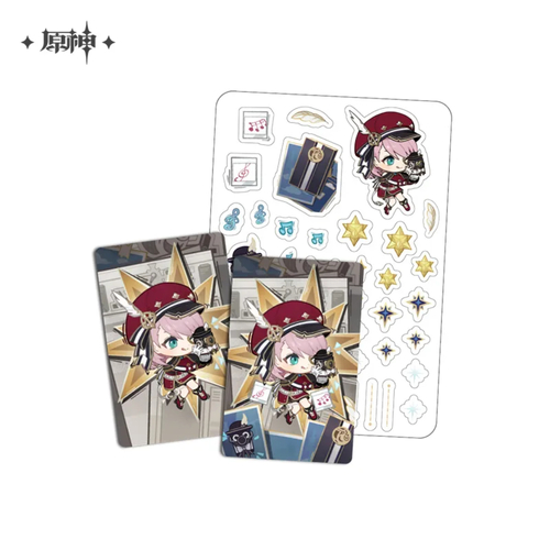 Genshin Impact Starlit Letters Series Collectible Card Set Charlotte