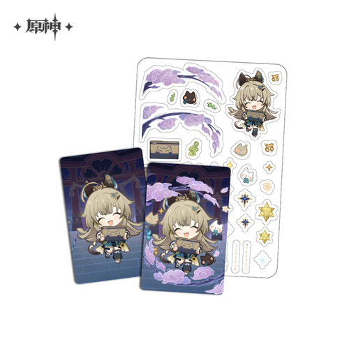Genshin Impact Starlit Letters Series Collectible Card Set Kirara