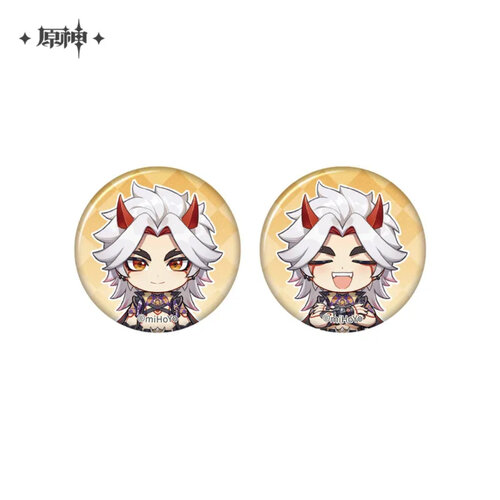 -PRE ORDER- Genshin Impact Photo Reminiscing Series Mini Badge Set Arataki Itto