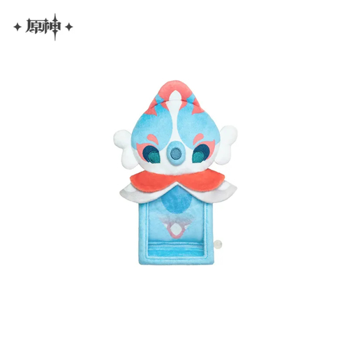 Genshin Impact Original Sea Series Bubble Seahorse Plush Card Holder Blue
