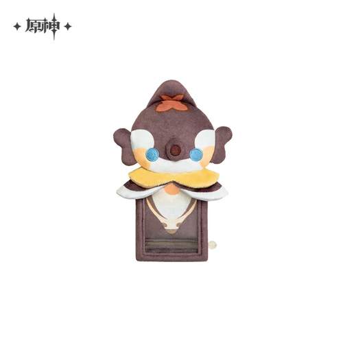 Genshin Impact Original Sea Series Bubble Seahorse Plush Card Holder Brown