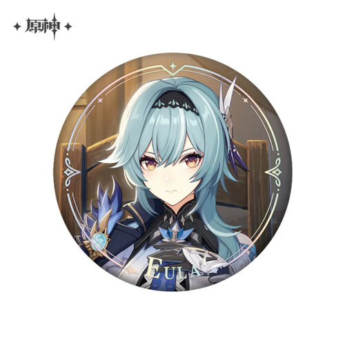 Genshin Impact Character PV Series Can Badge Eula