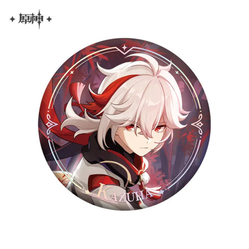 Genshin Impact Character PV Series Can Badge Kaedehara Kazuha