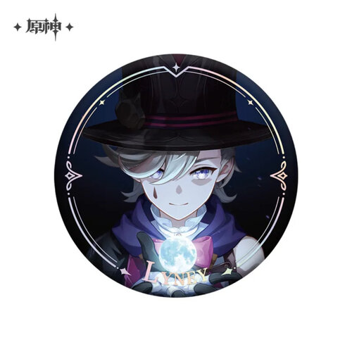 Genshin Impact Character PV Series Can Badge Lyney