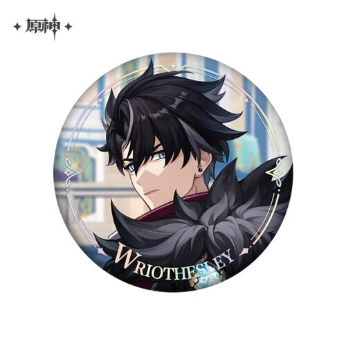 Genshin Impact Character PV Series Can Badge Wriothesley