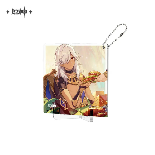 Genshin Impact Fate Point Japanese Series Acrylic Coaster Cyno