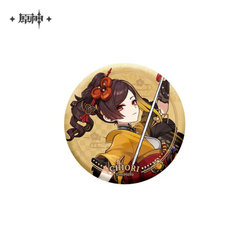 Genshin Impact Theme Series Can Badge Inazuma City Chiori