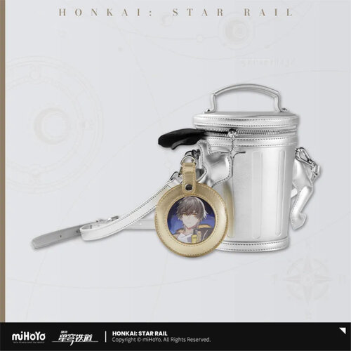 -PRE ORDER- Honkai: Star Rail Lordy Trashcan Bagde Storage Case Gold