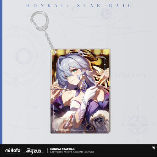 -PRE ORDER- Honkai: Star Rail Light Cone Acrylic Pendant Flowing Nightglow (Robin)