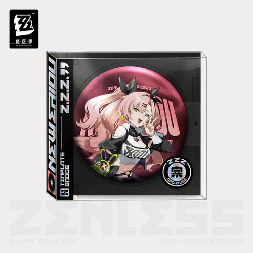 Zenless Zone Zero Cunning Hares Character Can Badge Nicole