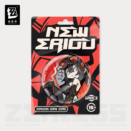 Zenless Zone Zero Ridu Series Belobog Heavy Industries Can Badge Grace