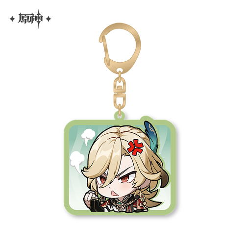 Genshin Impact Chibi Emoji Chara Acrylic Strap Kaveh