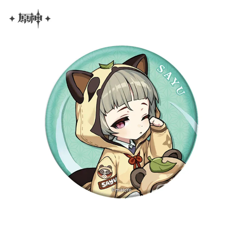 Genshin Impact Outing Theme Series Chibi Can Badge Sayu
