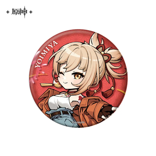 Genshin Impact Outing Theme Series Chibi Can Badge Yoimiya