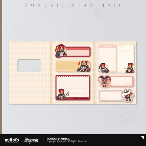 -PRE ORDER- Honkai: Star Rail Pom-Pom Gallery Post-it Note Set Pom-Pom (Normal)