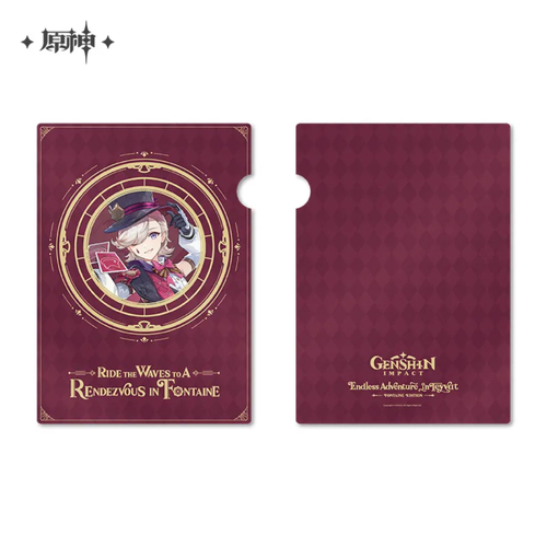 Genshin Impact Genshin Impact's Art Exhibition Character Goods Lyney Folder