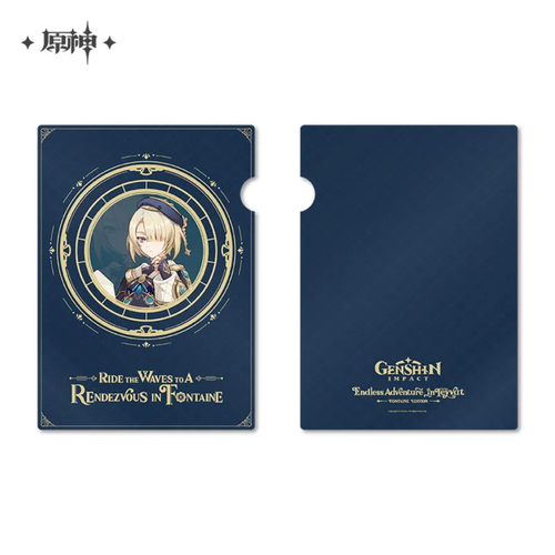 Genshin Impact Genshin Impact's Art Exhibition Character Goods Freminet Folder