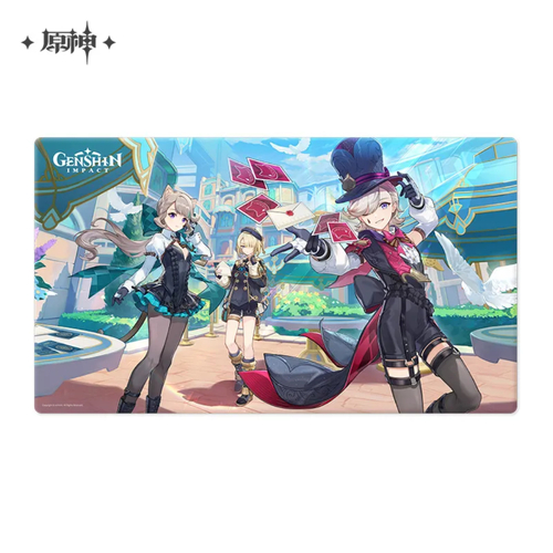 Genshin Impact Genshin Impact's Art Exhibition Fontaine Mouse Pad