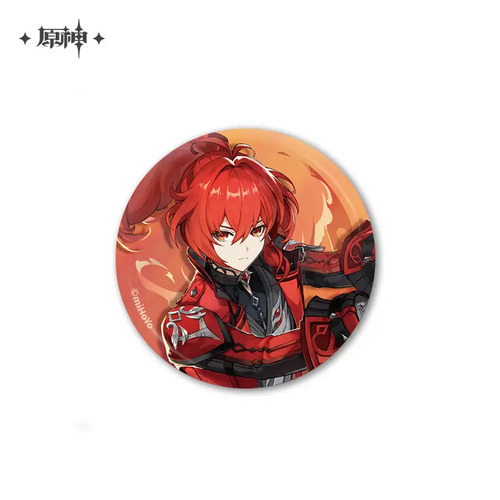 Genshin Impact Summer Fantasia Chara Can Badge Diluc